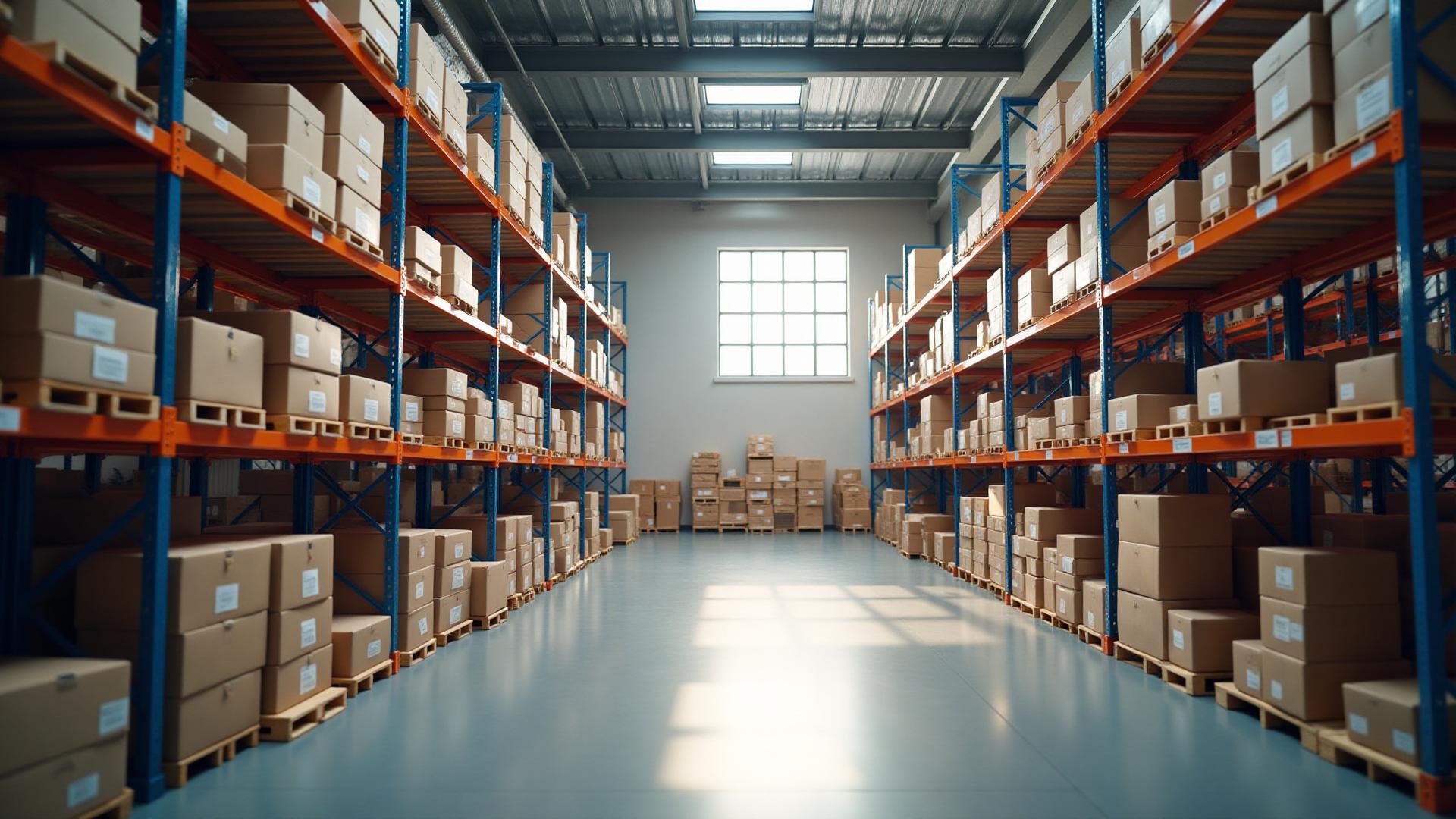 Modern UK warehouse facility with nationwide distribution capabilities